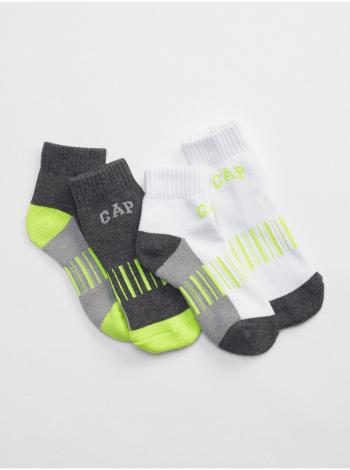 Barevné klučičí dětské ponožky crew socks, 2 páry