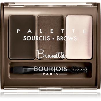 Bourjois Palette Sourcils Brows paleta pro líčení obočí odstín 002 Brunette 4,5 g