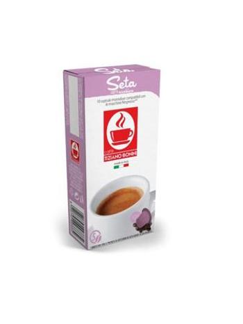 Tiziano Bonini Caffe Bonini Seta kapsle pro kávovary Nespresso 10 ks