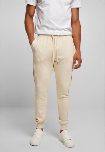 Urban Classics Fitted Cargo Sweatpants softseagrass - S