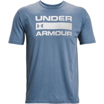 Under Armour UA TEAM ISSUE WORDMARK SS Pánské triko, tmavě modrá, velikost S