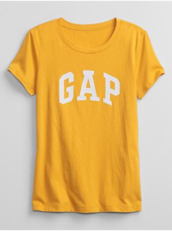 Žluté dámské tričko GAP Logo t-shirt