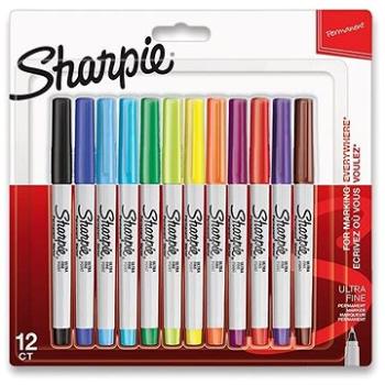 SHARPIE UltraFine 0,5 mm, 12 barev (3026980654085)
