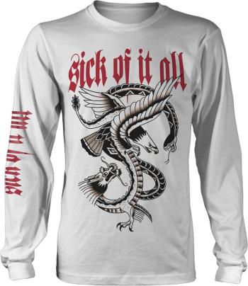 Sick Of It All Tričko Eagle White XL