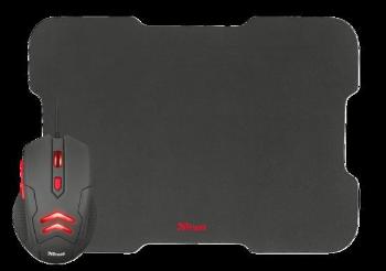 Trust Ziva Gaming Mouse with mouse pad 21963, 21963