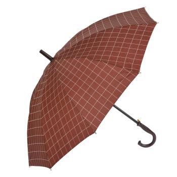 Cihlově barevný kostičkovaný deštník - 60 cm MLUM0033BU