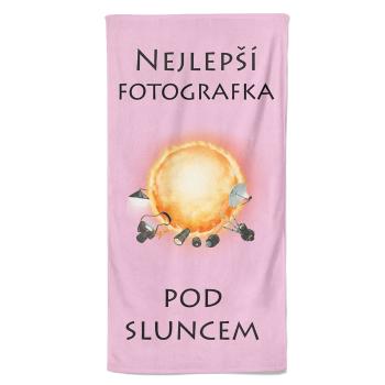 Osuška Nejlepší fotografka pod sluncem (Velikost osušky: 70x140cm)