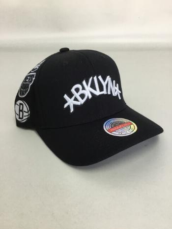 Mitchell & Ness snapback Brooklyn Nets Logo Blast Redline black - UNI