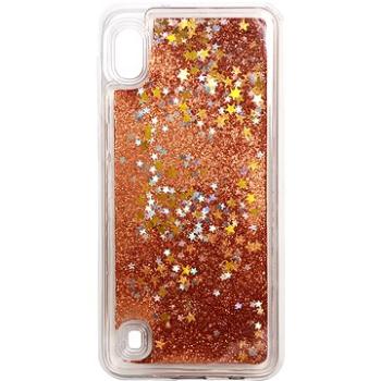 iWill Glitter Liquid Star Case pro Samsung Galaxy A10 Rose Gold (DIP123_39)