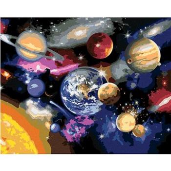 Malování podle čísel - Planety sluneční soustavy (Howard Robinson) (HRAbz33439nad)
