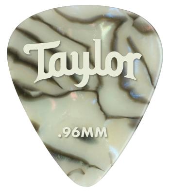 Taylor Celluloid Picks 0.96 Abalone
