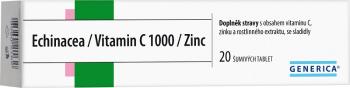 Generica Echinacea/Vitamin C 1000/Zinc 20 šumivých tablet