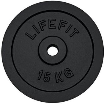 Kotouč Lifefit 15 kg / tyč 30 mm (4891223097658)