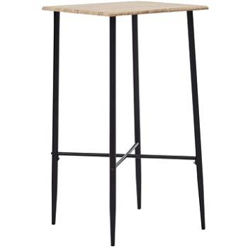 Barový stůl dub 60x60x111 cm MDF (281551)