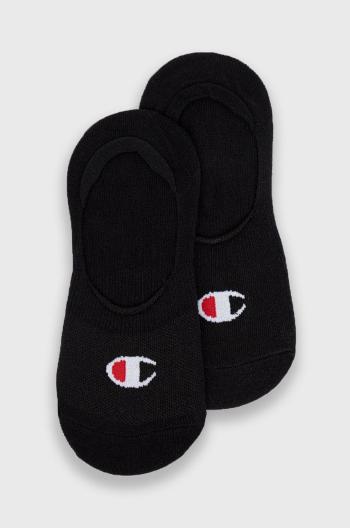 Ponožky Champion (2-pak) černá barva
