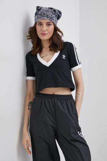 Tričko adidas Originals Adicolor HC2040 dámské, černá barva