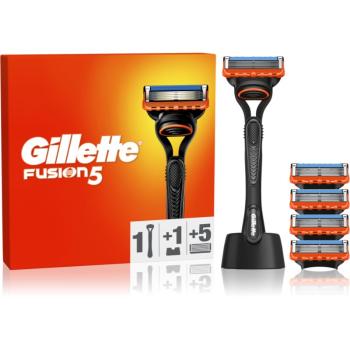 Gillette Fusion5 holicí strojek se stojánkem + náhradní břity 5 ks