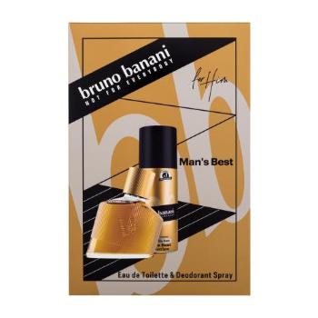 Bruno Banani Man´s Best dárková kazeta toaletní voda 30 ml + deodorant 50 ml pro muže