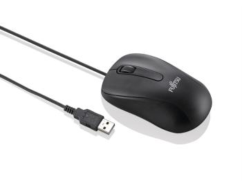 FUJITSU myš M520 USB, 1000 dpi, optická mouse, 1.8m kabel - černá / BALENÍ OBSAHUJE 10ks MYŠÍ /