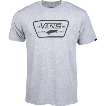 Vans MN FULL PATCH Pánské tričko, šedá, velikost M