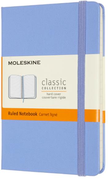 Moleskine Zápisník modrý světle S, linkovaný, tvrdý