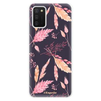 Odolné silikonové pouzdro iSaprio - Herbal Pattern - Samsung Galaxy A02s