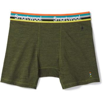 Smartwool M MERINO SPORT BOXER BRIEF BOXED Pánské boxerky, khaki, velikost