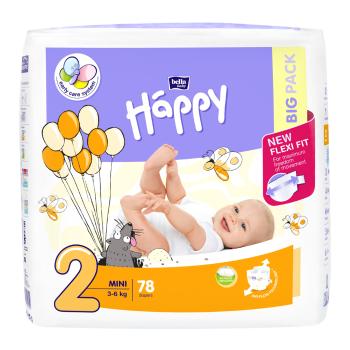 Bella Baby Happy Mini Big Pack 3-6 kg 78 ks