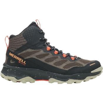 Merrell SPEED STRIKE MID GTX Pánské outdoorové boty, khaki, velikost 44.5