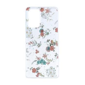 TopQ Kryt Glitter Xiaomi Redmi Note 10 Pro Jemné květy 94631 (94631)