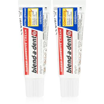 Blend-a-dent Extra Strong Original fixační krém pro zubní náhrady 2x47 g