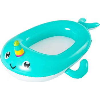 Bestway NARWHAL BABY BOAT Dětský nafukovací člun, tyrkysová, velikost UNI