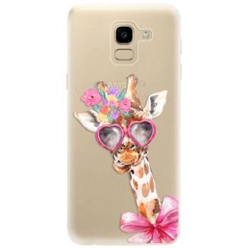 iSaprio Lady Giraffe pro Samsung Galaxy J6 (ladgir-TPU2-GalJ6)