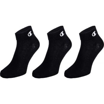 Champion ANKLE SOCKS LEGACY  X3 Unisex ponožky, černá, velikost 35-38