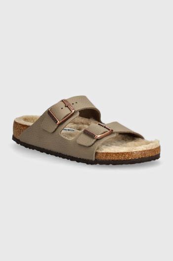 Dětské pantofle Birkenstock Arizona béžová barva, 1028734