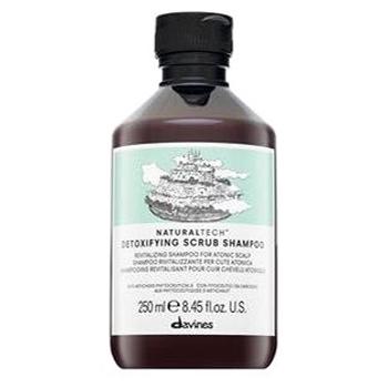 DAVINES Natural Tech Detoxifying Scrub Shampoo čisticí šampon s peelingovým účinkem 250 ml (HAVNSNATTCWXN127927)