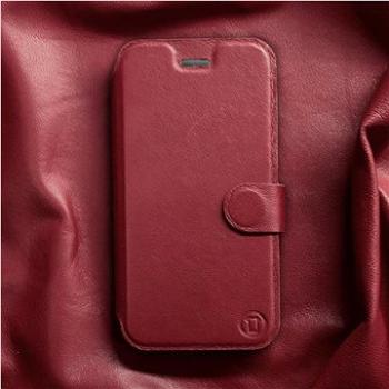 Kožené flip pouzdro Samsung Galaxy A72 - Tmavě červené -  Dark Red Leather (5903516639045)