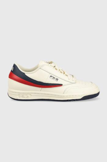 Kožené sneakers boty Fila ORIGINAL TENNIS béžová barva