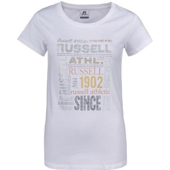 Russell Athletic RUSSELL MIX S/S TEE Dámské tričko, bílá, velikost XL