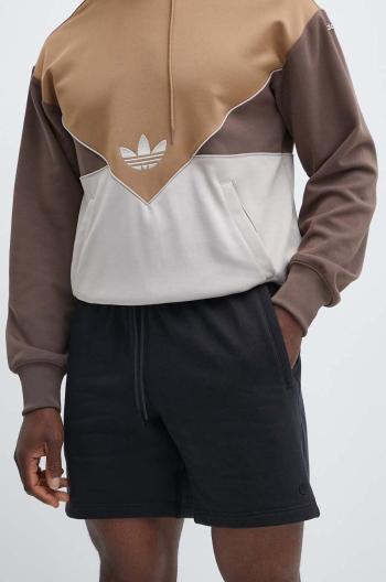 Bavlněné šortky adidas Originals černá barva, IB2014