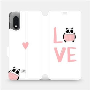Flipové pouzdro na mobil Samsung Xcover PRO - MH09S Panda LOVE (5903516239818)
