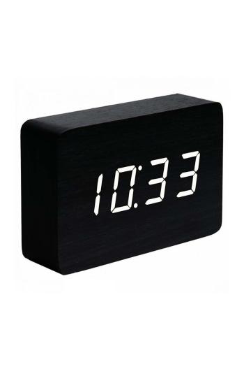 Stojací hodiny Gingko Design Brick Black Click Clock