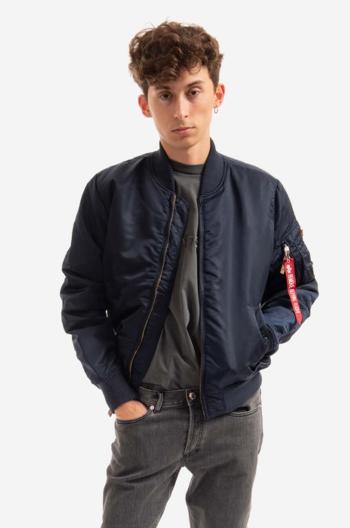 Bomber bunda Alpha Industries MA-1 VF 59 191118 07 tmavomodrá barva, přechodná