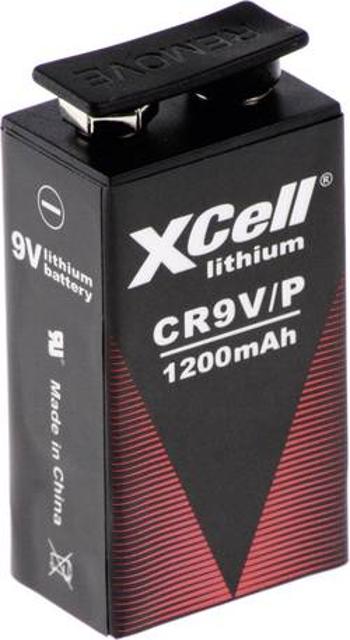 Baterie 9 V lithiová XCell CR9V/P 1200 mAh 9 V 1 ks