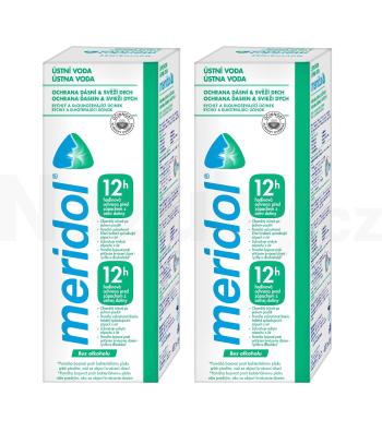 Meridol Gum Protection & Fresh Breath ústní voda 2x400 ml
