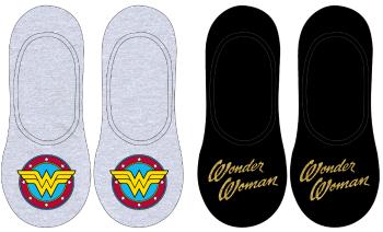 EPlus Sada 2 párů dámských ponožek - Wonder Woman DC Comics Velikost ponožek: 35-38