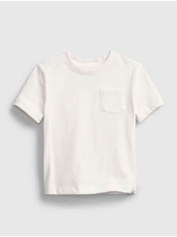 Bílé klučičí dětské tričko ptf ss sld org