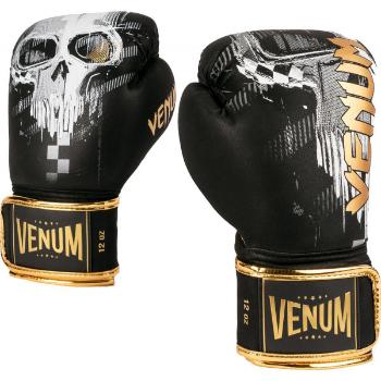 Venum SKULL BOXING GLOVES Boxerské rukavice, černá, velikost 12