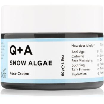 Q+A Snow Algae výživný hydratační krém pro suchou až velmi suchou citlivou pleť 50 g