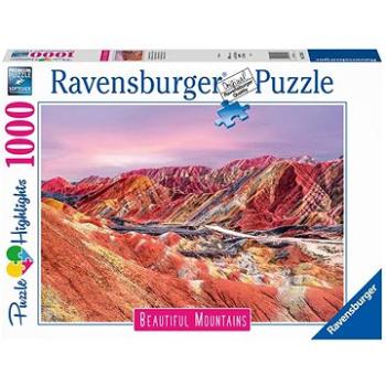 Ravensburger Puzzle 173143 Dechberoucí Hory: Duhové Hory, Čína 1000 Dílků  (4005556173143)